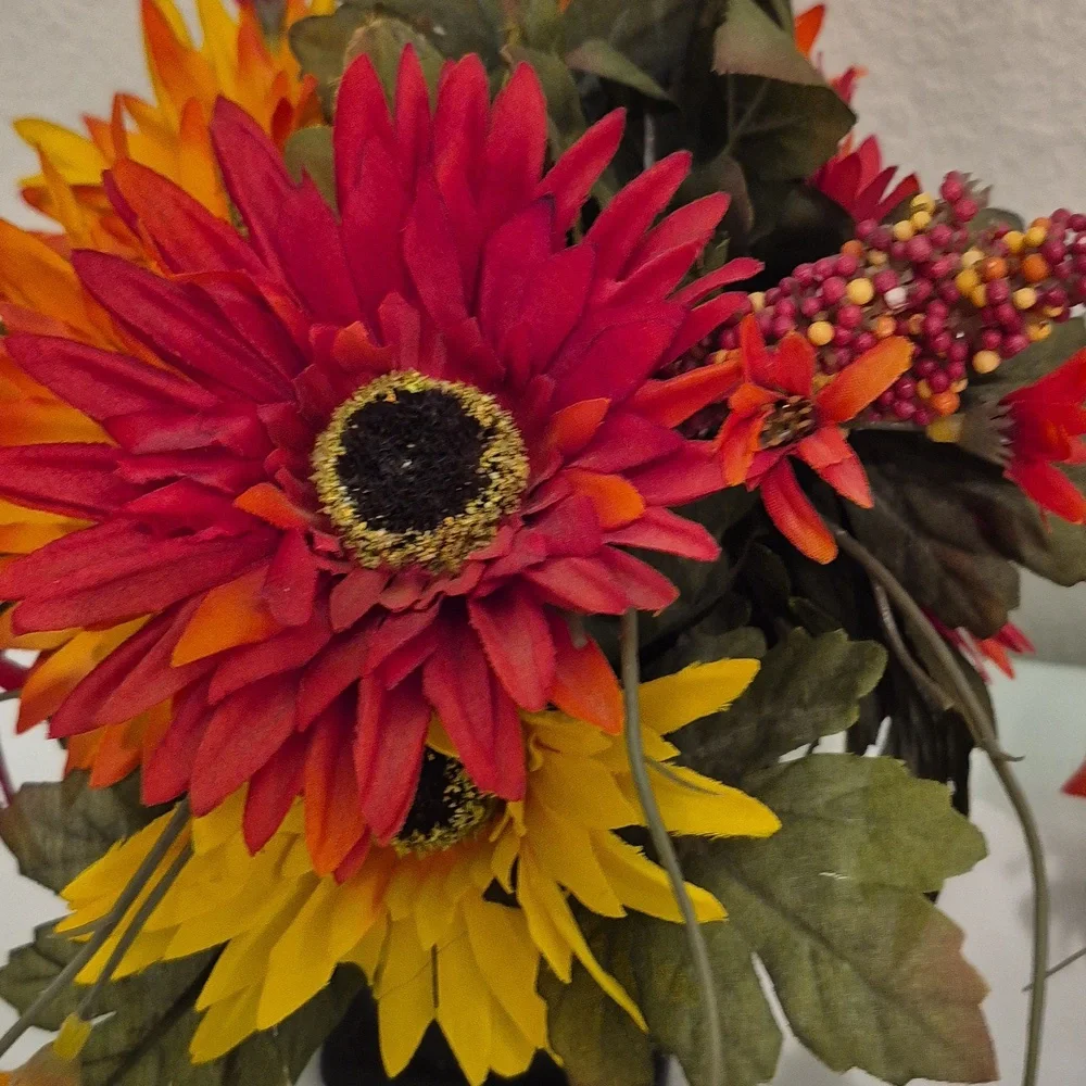 Artificial Silk Flowers (2) Arangements